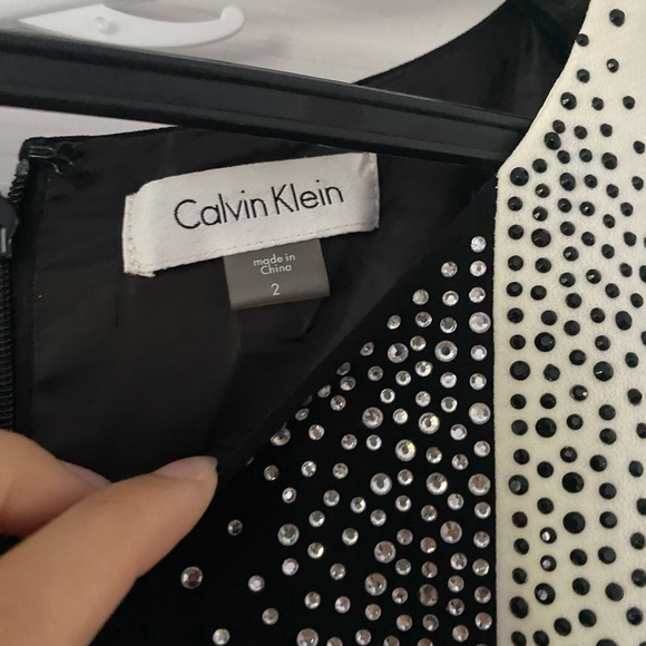 Calvin klein evening gown formal prom dress - Picture 3 of 9